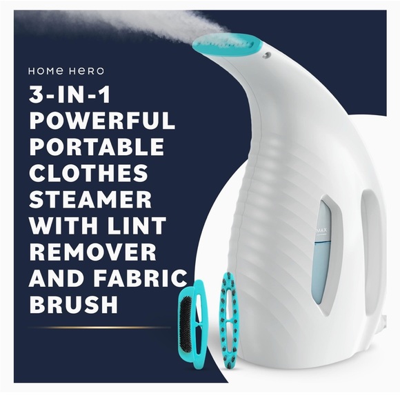 Home Hero Handheld Clothes Steamer - Picture 2 of 6